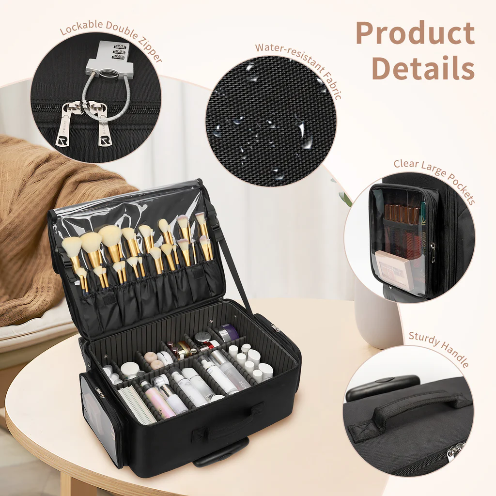 Maleta de maquillaje XL Relavel con Mat
