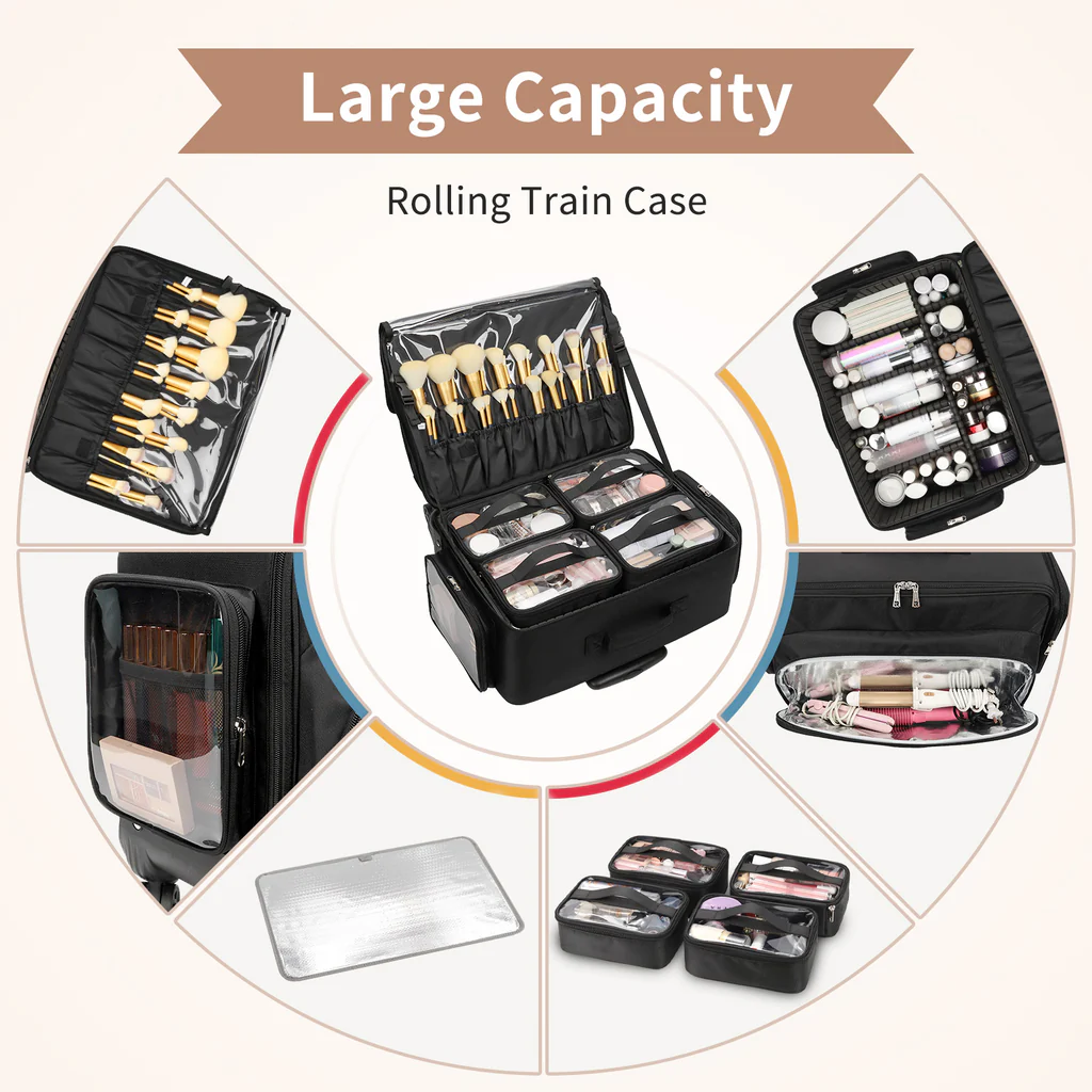 Maleta de maquillaje XL Relavel con Mat